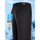 Gy yager sommer ice seidendurchdringliche hose für Männer mittlere Altershosen mittleren Alters für Arbeiten Solid Color No Pressing Hosen Marine Blau 34 [2 Fuß 7] 140jin [Jin entspricht 0,5 kg]
