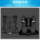 Mountaineering bag, outdoor cross-country running backpack, men's backpack, marathon outdoor professional women's hiking water bag, cycling bag, white single bag, can be attached to trekking poles