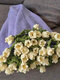 
Shantou Lincun Rose Blanket Finished Rose Bouquet Blanket Cover Blanket Blanket Wool Crochet Material Pack Hand-woven (A761) Large 110cm [Beige + Blue Lily of the Blue