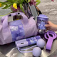 Amor Beauty Gift Summer Cool Cool Anti-Heat Souvenir Sports Reunión de deportes Premios Compañía de negocios Equipo de equipos Pequeños regalos pequeños para empleados Topes Purple Sports Gift Set 1