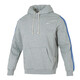 Nike (NIKE) sweatshirt men's jacket summer new style training sports hooded windproof casual velvet pullover HJ3882-010 HJ3882-063 color adjustment dark gray/light ivory white M