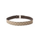
Gucci (GUCCI) Gucci Kuqi Men's Belt Double G Smooth Buckle Black Men's Belt (Width about 4cm) (Give to boyfriend) Coffee 245861 KGDHN 9767 100 (suitable for waist circumference of 95-105cm)