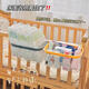 Cabille suspendue côté peloton suspendu clôture de lit couches couches bébé couches de bébé sac de rangement de dortoir de dortoir [rangement de chevet unique] conseils de rangement de jouets tous les jours