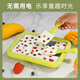OQD German yogurt machine home small children's ice frying machine plug-in free ice frying plate DIY handmade homemade ice cream machine white