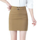 S.SOFEA high waist short skirt makes you look slim and versatile professional black black 9906 3XL 130-140Jin [Jin equals 0.5 kg]