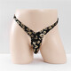
Men's self-picking underwear Sexy and interesting men's underwear Self-picking lace U convex pocket bag Large space Men's thong Lightning gold Men's self-picking underwear 1 pair One size (65-95CM waist circumference)