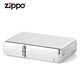 ZIPPO原装zippo打火机刻字 正版芝宝纯银打火机 厚壳镜面zp-26 ZIPPO纯银-镜面厚壳  TC9918QT