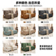 Qingqi Ruolan-Sofa Bett faltbares Dual-Purple-Wohnzimmer Multifunktion Doppel-Einzelperson-Internet-Promi-Balkon teleskopische Schub- und Ziehenbett Olivengrün 1,05-Meter-Ridge-Protektektion Coconut braun (schwerer)