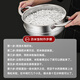 Sonorous 316 stainless steel rice steamer steamer household big belly pot one-piece soup pot with steamer special pot for steaming rice 316 big belly pot + 316 steaming rice steaming grid 24cm