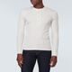 TOM FORD (TOM FORD) Men's Knitted Henley P00885794 White 2XL XXL