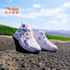 ANTA Children's Sandals Girls' Shoes 2025 Summer New Overbearing Frame Shoes Sports Shoes Baotou Beach Sandals Girls White/Yangxu Purple-6 33