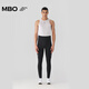 MBO Double Arrow Men's All-Weather Fashionable and Convenient Strapless Cycling Trousers T349 Sports Advanced Cycling Jersey Black XL