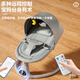 Xiyoumi rocking chair baby electric coaxing artifact baby coaxing baby sleeping cradle bed newborn gift box supplies full moon gift powder [mosquito net + APP + Bluetooth + doll + headrest]
