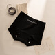Langsha Boxer Underwear pour les femmes Pure Coton allongé Antéritez l'entrejambe sans sous-vêtements à l'entrejambe 3 têtes de boxer haut de gamme