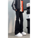 7 Beste Jeans Herren Frühling und Sommer American High Street Logging Tarnung Lose gerade Arbeithosen Männer DF-701 Black XL