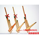 Shantoulin Village Guizhou Miao Lusheng Ethnische handgefertigte Bambus-Musikinstrumentenbühne.