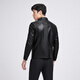 
Jinlilai [top layer cowhide] autumn and winter new leather jacket for men's retro fashion lapel single-breasted jacket black-99 2XL 185/100A Recommended 150-160Jin [Jin equals 0.5 kg]