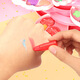Ouoety Kinder Make-up Toy Set Girl rotierende Make-up-Box-Tasche Nagellack Mädchen Prinzessin Spielzeug Geburtstagsgeschenk Make-up Angel Wings-Medium Größe 3 Schichten