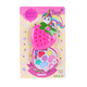 OUOETY children's non-toxic cosmetic toy box 3-6 years old can wash makeup for little girls' special nail polish lipstick strawberry 148s strawberry children's makeup box