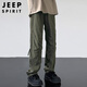 Jeep Spirit Jeep American Retro Retro Casual Pantalones de verano Pantalones de trabajo funcional de hombres Pantalones de carga al aire libre Hombres Militares Militares 3xl