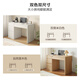 Quanyou small apartment simple study desk with storage cabinet square table home computer desk desk