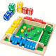 Close Box Master Digital Flop Kinderspielzeug vierseitiges Brettspiel Trinkspiele Props Party Freizeit lustigeres vierseitiges Farbmodell <Zwei Würfel Reine Zahlen> + Farbboxmodell + 8 Würfel