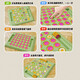 MI Nong Flip Chess Niños de cuatro jugadores Battle Ajedrez Flip Toys Observación y Orden de concentración [Placa de castigo + Bolsa de almacenamiento] Bolsa suplementaria [1 pieza de pie de ajedrez] Sin tablero de ajedrez