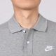 Nike (Nike) Polo-Shirt kurzärmeligte Revers-Summer-Herren-Gelegenheits-Fitness Pure Cotton Sticked Thin Training Top Sports T-Shirt FN3897-010 Counter gefälschte Einkompensation M 120-130jin [Jin entspricht 0,5 kg]