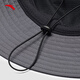 ANTA Outdoor Series Fisherman Hat Camping Hiking Fishing Sunscreen Shade Portable Adjustable Rope Detachable Sports Hat