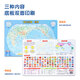 Deli ar Magnetic World Puzzle Kinder Spielzeug Geburtstagsgeschenk Geografische Erleuchtung LG871