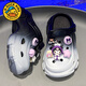 G. Duckkids kleine gelbe Ente Kinderhoch Schuhe Mädchen Pantoffeln 2025 Neuer Sommer Kulomi trägt weiche Boden Strandsandalen für Frauen Weißrosa 24