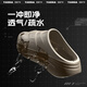 亚束2025新品破茧运动拖鞋夏季情侣防滑休闲户外厚底沙滩凉拖 白黑色破茧2.0升级款38 /3937-38
