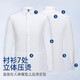 Le maire Yager Ya Ge Shirt à manches longues pour hommes Business Casual et Hot Free Professional Formal Wear Mariage Best Man Chun 6624 38 Recommandation de code 100-120 Jin [Jin est égal à 0,5 kg]