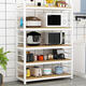 Küchenbedarf, Gewürze, Microwave-Ofen-Lagerregal, TS-Rack, mehrschichtige bodenstehende Topfspeicherregal, Schrank für Schrank, 5. Stock 10030