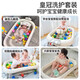
German baby bathtub 0-3 years old foldable basin lying on large size seats and lying on children's baby bathtub Crown crown Nordic gray + temperature-sensitive bath rack bath net floating pad