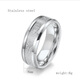 Shen Yun Rime Pattern Titanium Steel Ring Men's Ins Personality Trendy Fashion Handsome Boy's Ring Couple Ring Women's Colorless Rime Pattern Ring No. 8 Silver One