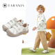 Tylanis zapatos para niños pequeños Spring New Style 'Boys' Shoes 'para niñas' Babies 'Toe Anti-Kicking Shoes Balanced Car Shoes Anti-Slip Functional Apricot 25 Longitud interna 15.5 cm adecuada para la longitud del pie 14.3 ~ 14.7