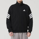 Adidas Männer Sportanzug 25 Frühling Neue Mode dreistreifen Stand-up-Kragenjacke Windproof Jacke Casual Hosen Bindenhosen JD4885+IN6163 S