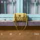 Ximuting Breeze Yellow Chain Sac 2025 Nouveau sac à bandoulière Conception de luxe femelle Cadeaux de la Saint-Valentin chinois beige sans spécifications
