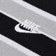 Nike (Nike) T-Shirt Herren 2025 Sommer Herren-Kurzärärmel-Revers-Polo-Hemd atmungsablöschbarer lässiges Tennis weißer Baumwollkurzärmel-Männer Fn3897-010 Schwarz/Weiß-Streifen L.