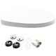 Faensa toilet cover, universal toilet cover for household use, original thickened accessories, FB1668/16128/1676, original PP cover, FB1691/1692/1697