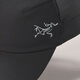 ARC'TERYX始祖鸟 CALVUS CAP 轻量 男女同款 弯檐帽 BLACK/黑色 L-XL