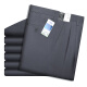 Mengtejiao spring and summer thin high-waist deep loose double-pleated trousers for men middle-aged and elderly people high-end business casual ironing suit pants 2601-blue size 35-waist circumference 2 feet 8