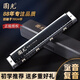 Guoguang Harmonic 24/28 hole polyphonic C-tune accent beginners professional performance-level men's oral organ instruments Athens Black Commemorative Edition-Polyphonic 24 holes + self-study gift package + video tutorial