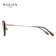 BOLON暴龙眼镜2025新品轻质钛架优雅蝶形光学镜近视眼镜框BB6167 B21