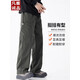 Vancl Eslite [gleiches Modell von Lei Jun] Plüsch Maillard Arbeitshose für Herbst- und Winterladung Casual Hosen 9857 Erdfarbe Plüsch M [90jin [Jin entspricht 0,5 kg] -110jin [Jin gleich 0,5 kg]]
