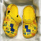 Guanmaopei Kinderschuhen weicher Sohle Anti-Rutsch-Loch-Schuhe süße Bag-Toe Sandalen Babyschuhe Blau 30