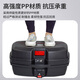 Yusenyi Gran capacidad Trunk de automóviles eléctricos 125 Motocicleta Trunk Universal Electric Car Takeaway 150 Scooter Storage Box 691p Trunk Black Standard Versión 47 Litros