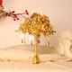 Snow Bunch of Golden Handd Flowers Finied Produit de matériaux DIY SAG DIANCUI CONDION DE MEULD CADEAU CADEAU CADEAU DE MÉDICA