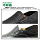 
Mulinsen (MULINSEN) men's shoes business casual hollow beans shoes soft sole sandals black size 41 88028